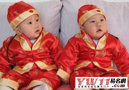 2016双胞胎男孩起名大全
