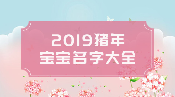 2019猪年宝宝名字大全